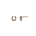 Horseshoe 14K Gold Symbol Stud | Magpie Jewellery