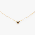 Brown Diamond  Birthstone Necklace | Magpie Jewellery