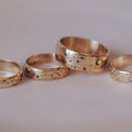 Narrow Written in the Stars Ring - Magpie Jewellery