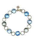 Aztec Starburst Bezel Link Bracelet | Magpie Jewellery