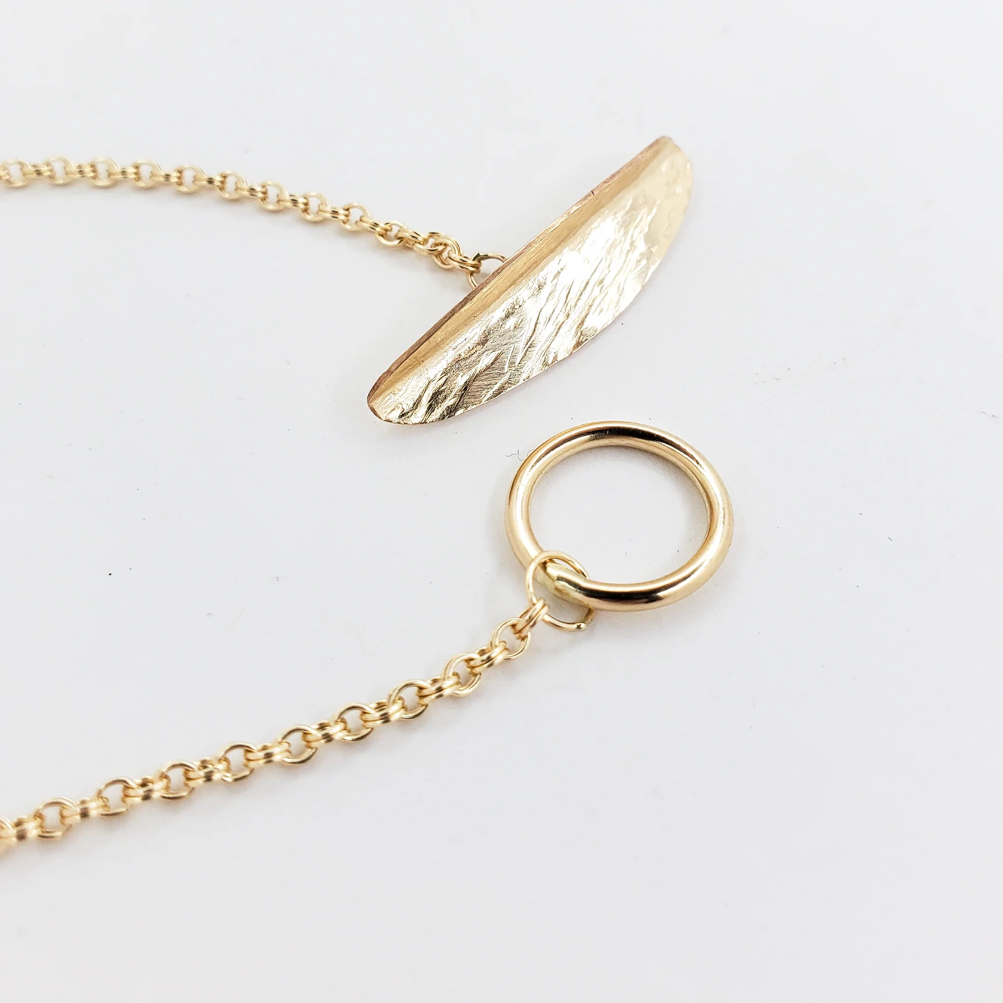 "Willow" Small Toggle Bracelet - Magpie Jewellery