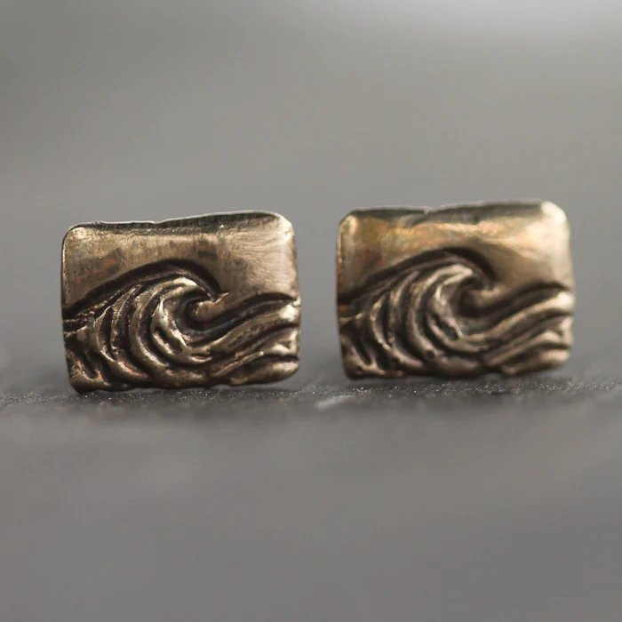 Tofino Break Cufflinks | Magpie Jewellery