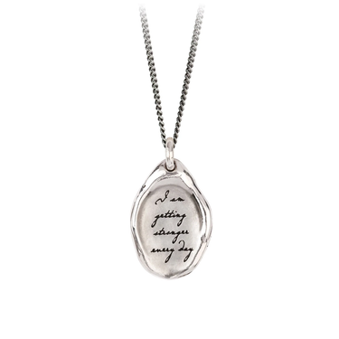 I Am Getting Stronger Every Day Affirmation Talisman | Magpie Jewellery