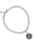 Sterling Silver Hearts Talisman Chain Bracelet | Magpie Jewellery