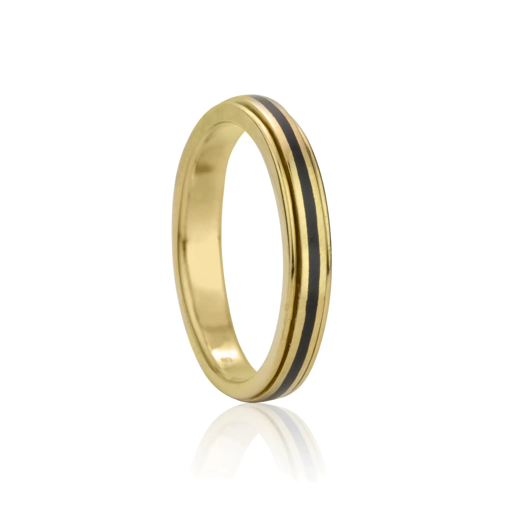 Shanti 14K Gold Meditation Ring | Magpie Jewellery