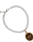Bronze Seek The Light Talisman Chain Bracelet | Magpie Jewellery