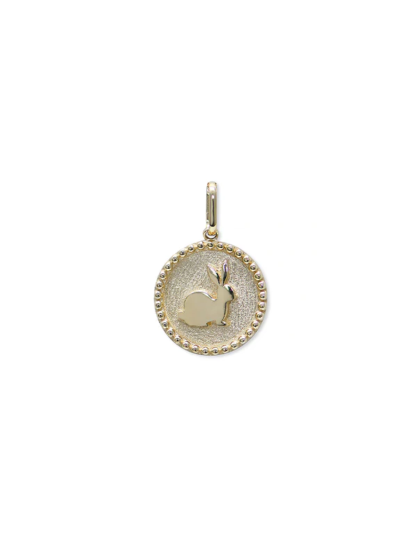 Dew Drop Year of The Rabbit Medallion | Magpie Jewellery