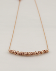 Rose Gold Twist Necklace - Medium | Magpie Jewellery