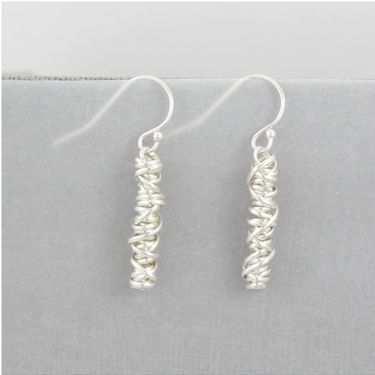 Sterling Silver Twist Earring - Small | Magpie Jewellery