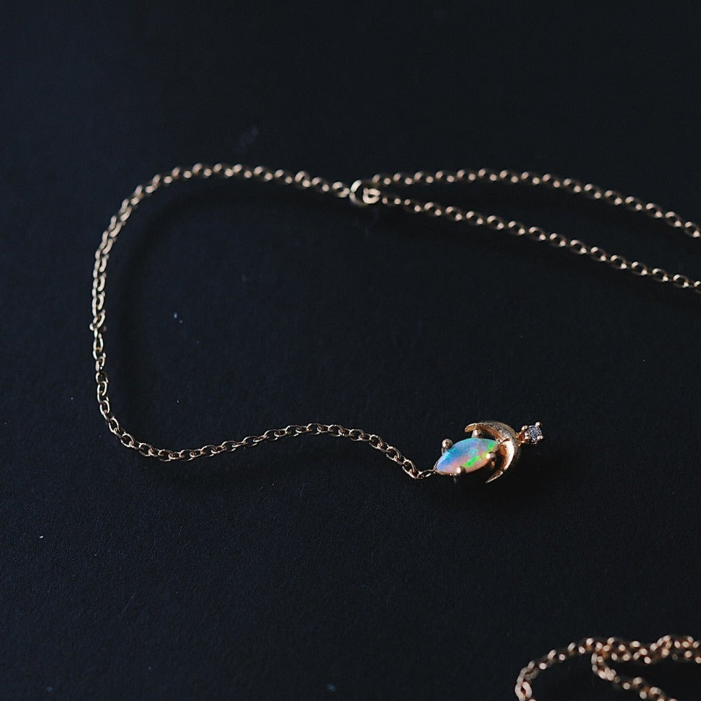 Lvna Lariat Necklace - Magpie Jewellery