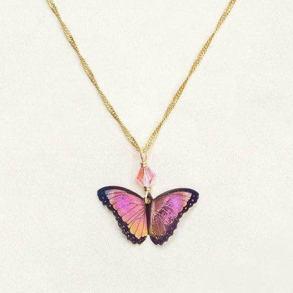 Butterfly on sale drop necklace