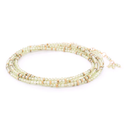 Peridot Wrap Bracelet - Necklace | Magpie Jewellery