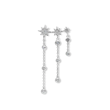 Aztec Trio Diamond Cascade Crawler | Magpie Jewellery