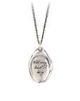 With Every Breath I Let Go Affirmation Talisman | Magpie Jewellery