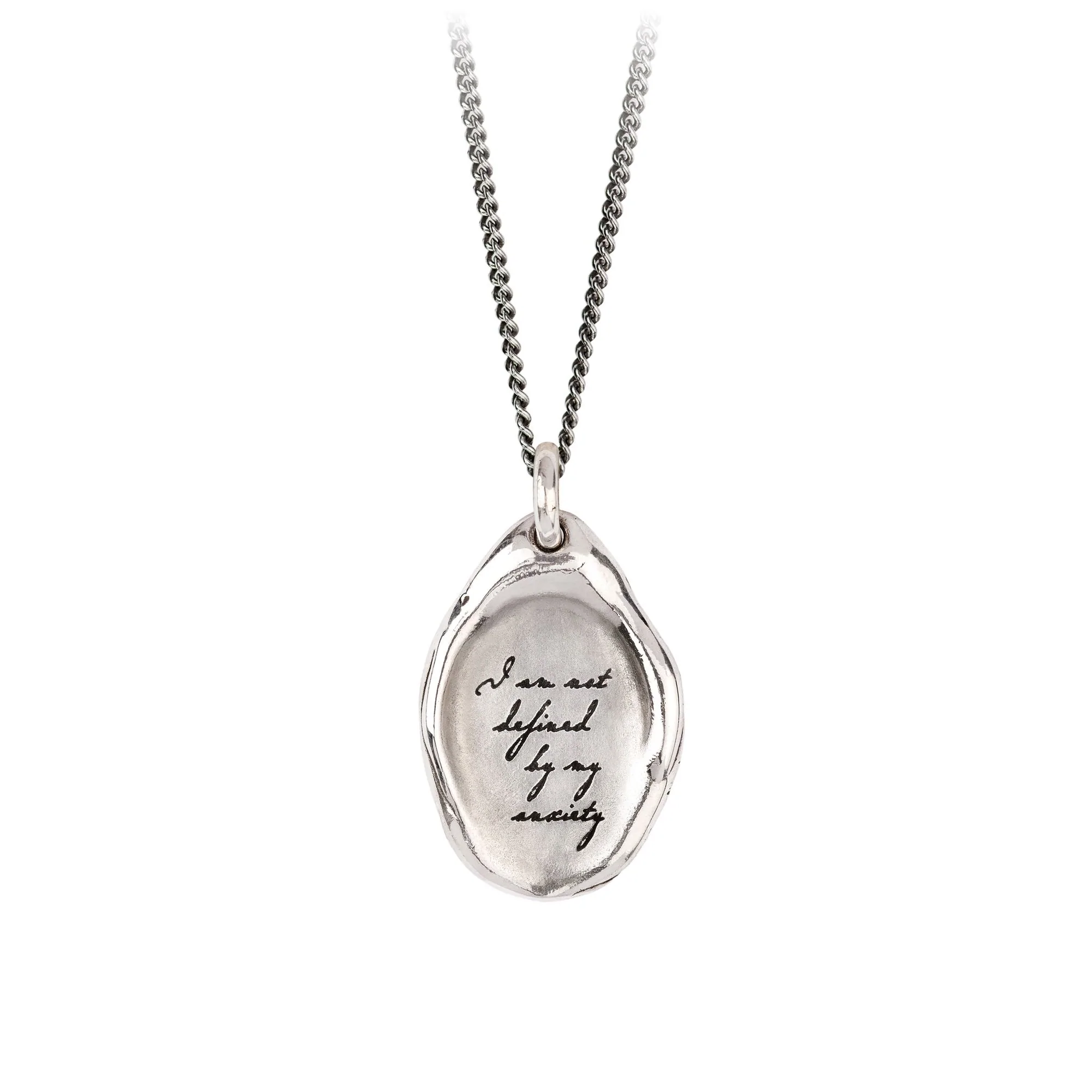 I Am Not Defined By My Anxiety Affirmation Talisman | Magpie Jewellery