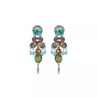 Clover Blooms, 'Alsobia' Earrings - Magpie Jewellery