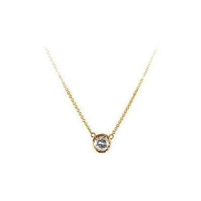 Salt and Pepper Diamond Seashore Necklace - Magpie Jewellery