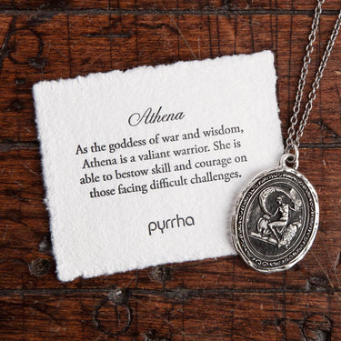 Athena Goddess Talisman - Magpie Jewellery