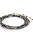 Confetti Gemstone Wrap Bracelets - Magpie Jewellery