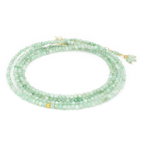 Emerald Wrap Bracelet - Necklace - Magpie Jewellery