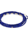 Lapis Wrap Bracelet - Magpie Jewellery