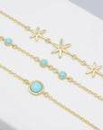 Triple Star Bracelet | Magpie Jewellery