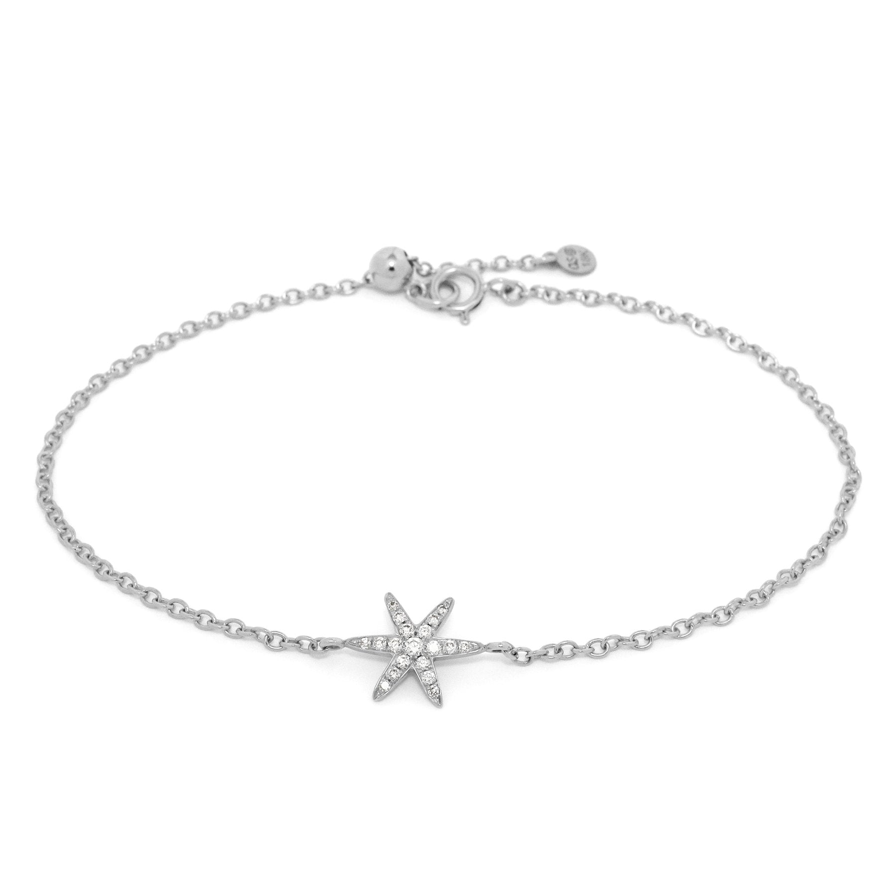 Diamond Pave Star Bracelet - Magpie Jewellery