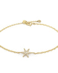 Diamond Pave Star Bracelet | Magpie Jewellery