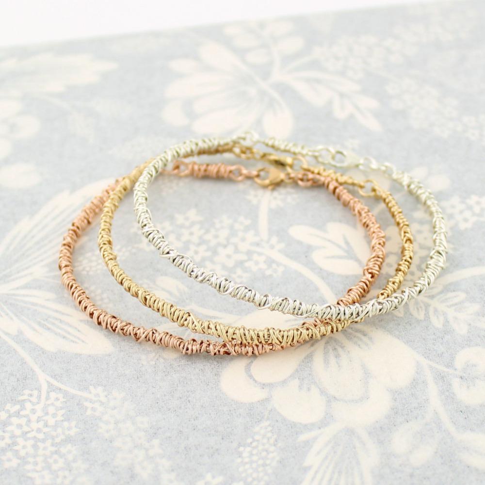 The 20/20 Cuff Bracelet | Magpie Jewellery | Rose Gold | Yellow Gold | Silver | Listed From Right-to-Left