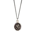 Brave in Difficulties Talisman Silver | Magpie Jewellery