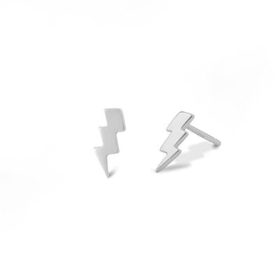 Lightening Bolt Stud - Magpie Jewellery