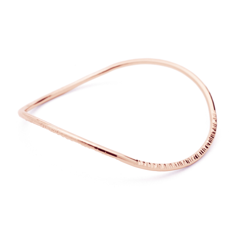 &quot;Infinity&quot; Slim Bangle - Magpie Jewellery