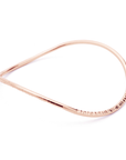 "Infinity" Slim Bangle - Magpie Jewellery