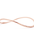 "Infinity" Slim Bangle - Magpie Jewellery