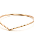 "Eucalyptus" Bangle - Yellow Gold-Fill