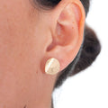 Medium Eucalyptus Studs | Magpie Jewellery | Gold-Fill