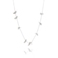 "Eucalyptus" Long Chain Necklace - Magpie Jewellery