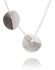 "Eucalyptus" Small Double Pendant - Magpie Jewellery