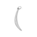 Crescent Diamond Flow Charm - Magpie Jewellery