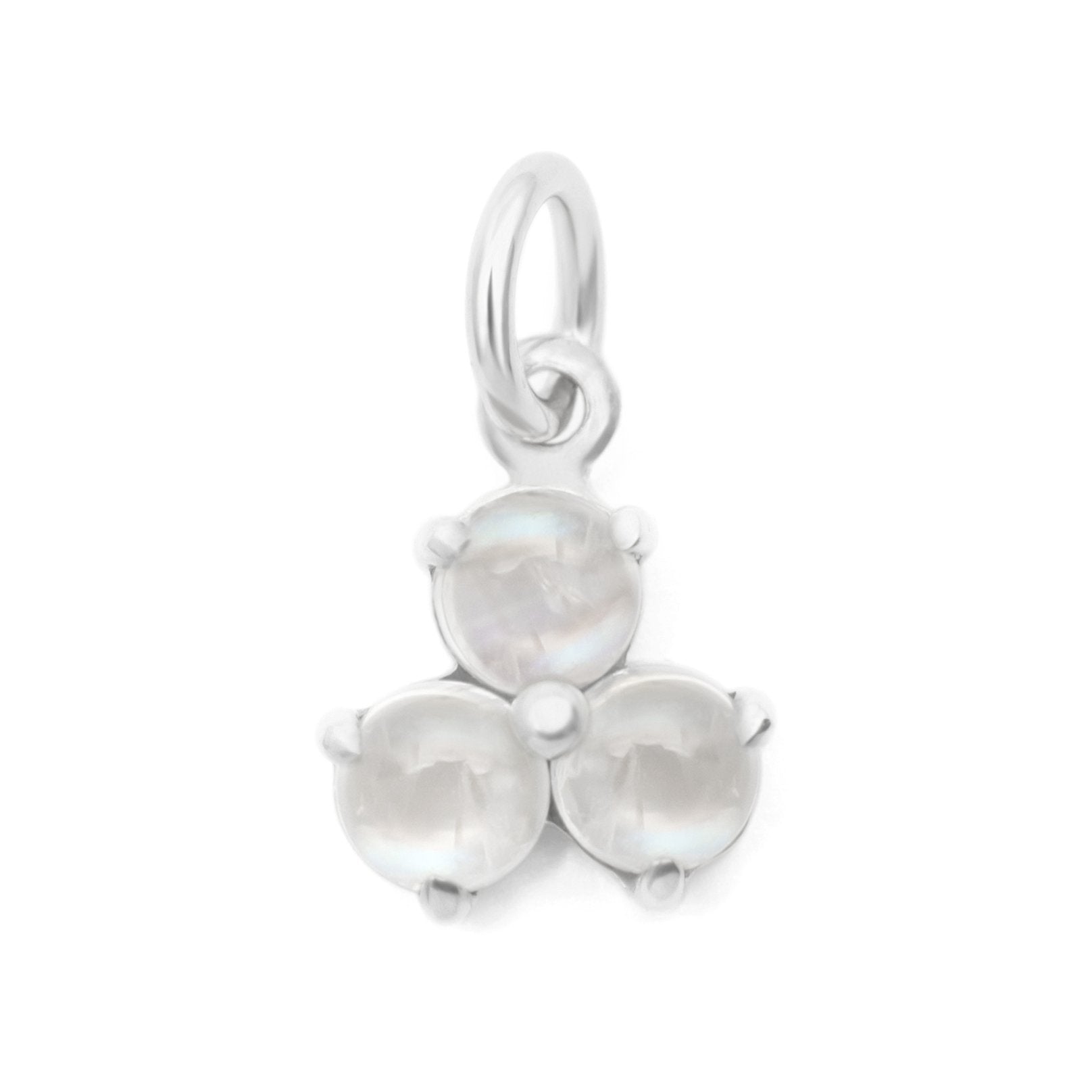 Trillium Gemstone Charm - Magpie Jewellery