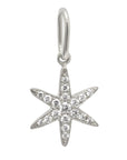 Diamond Pave Star Charm - Magpie Jewellery