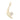 Gemstone Crescent Charm - Moonstone YG