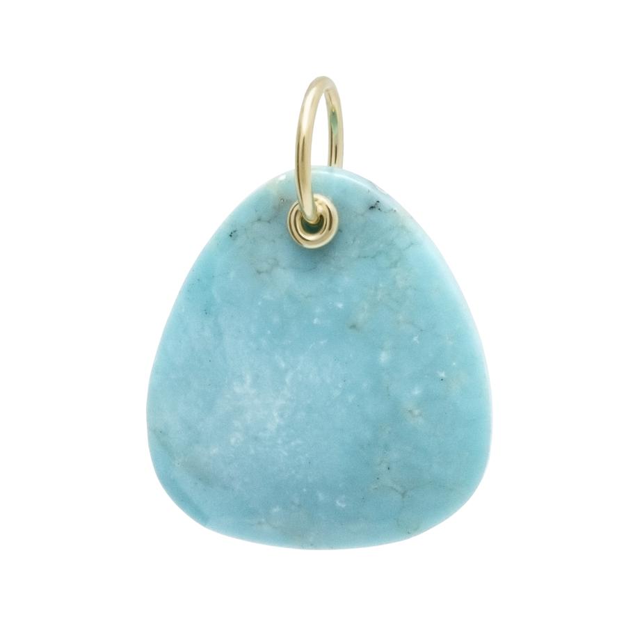 Large Trillion Gemstone Charm - Turquoise | Magpie Jewellery