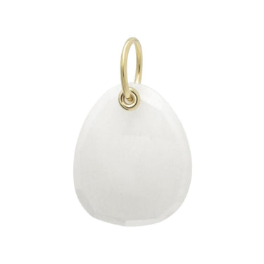 Small Trillion Gemstone Charm - Moonstone | Magpie Jewellery