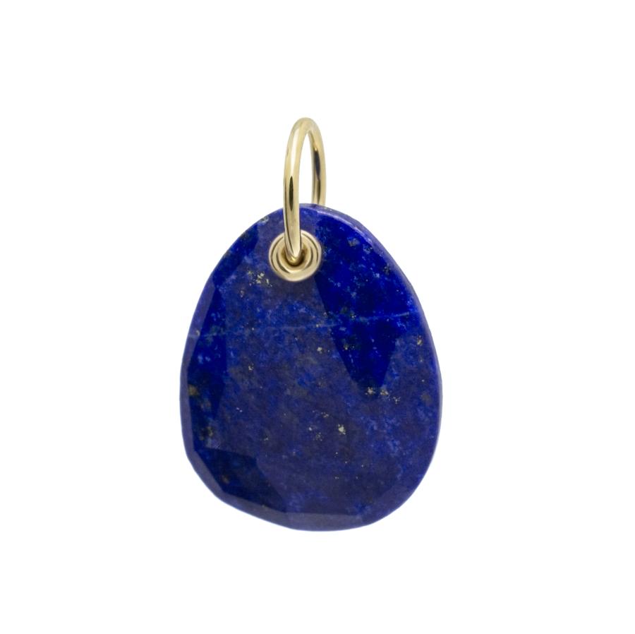 Small Trillion Gemstone Charm - Lapis | Magpie Jewellery
