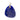 Large Trillion Gemstone Charm - Lapis | Magpie Jewellery