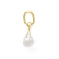 Moonstone Briolette Charm - Magpie Jewellery