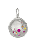 'Luna' Scattered Star Coin Charm - Magpie Jewellery