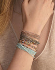 Amazonite Wrap Bracelet - Magpie Jewellery