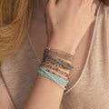 Amazonite Wrap Bracelet - Magpie Jewellery